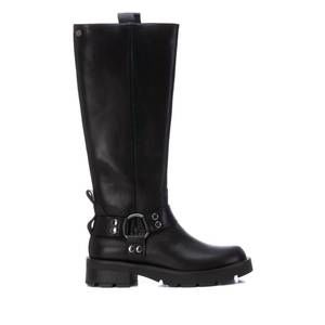 NEW XTI women's biker boots in black